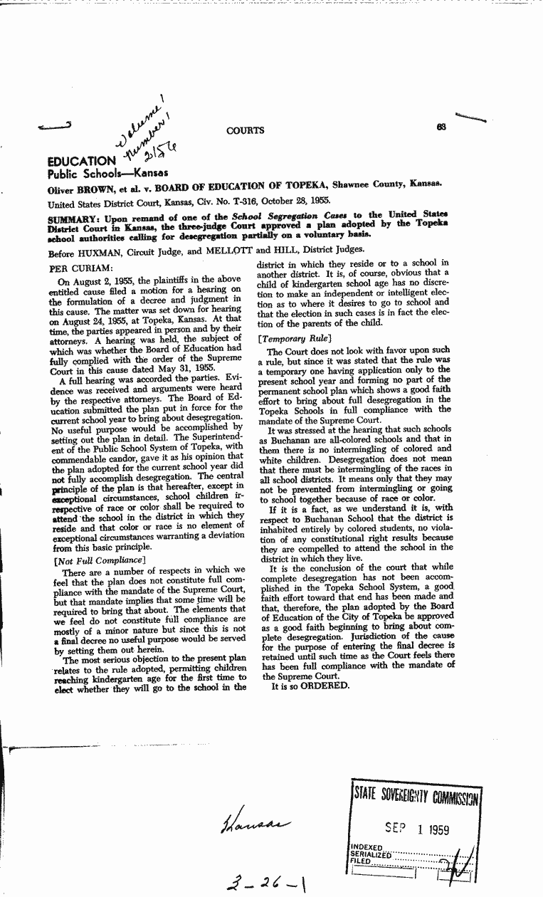 SCR ID # 3-26-0-1-1-1-1