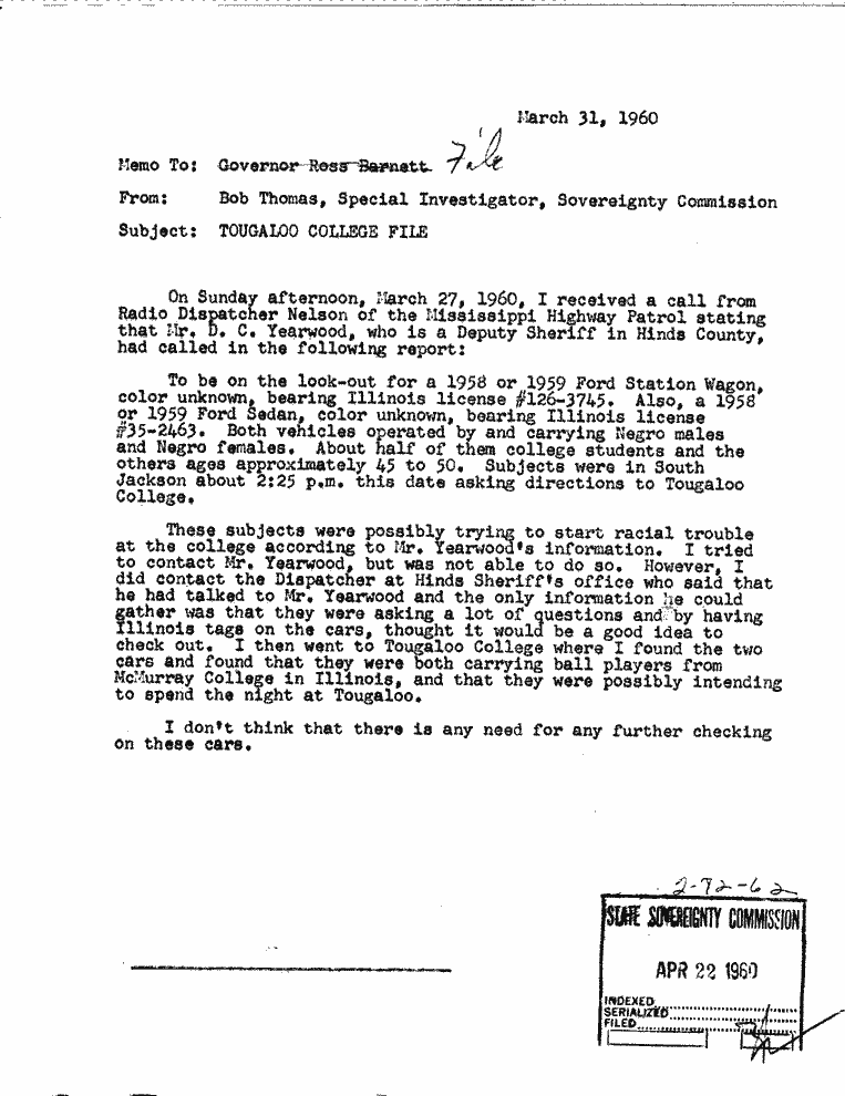 SCR ID # 2-72-1-64-1-1-1