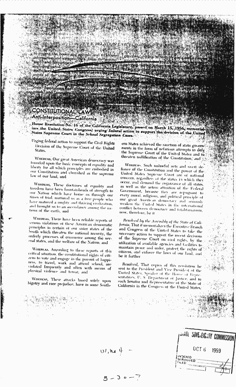 SCR ID # 3-30-0-7-1-1-1