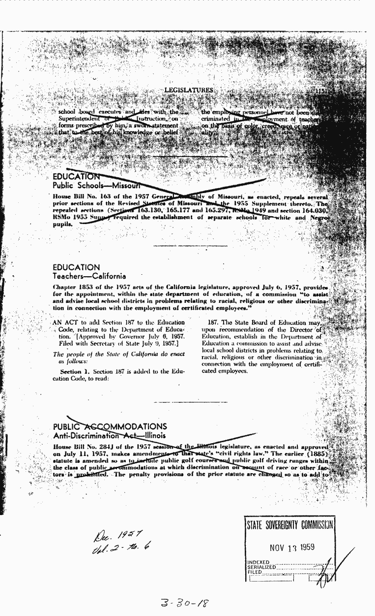 SCR ID # 3-30-0-18-1-1-1