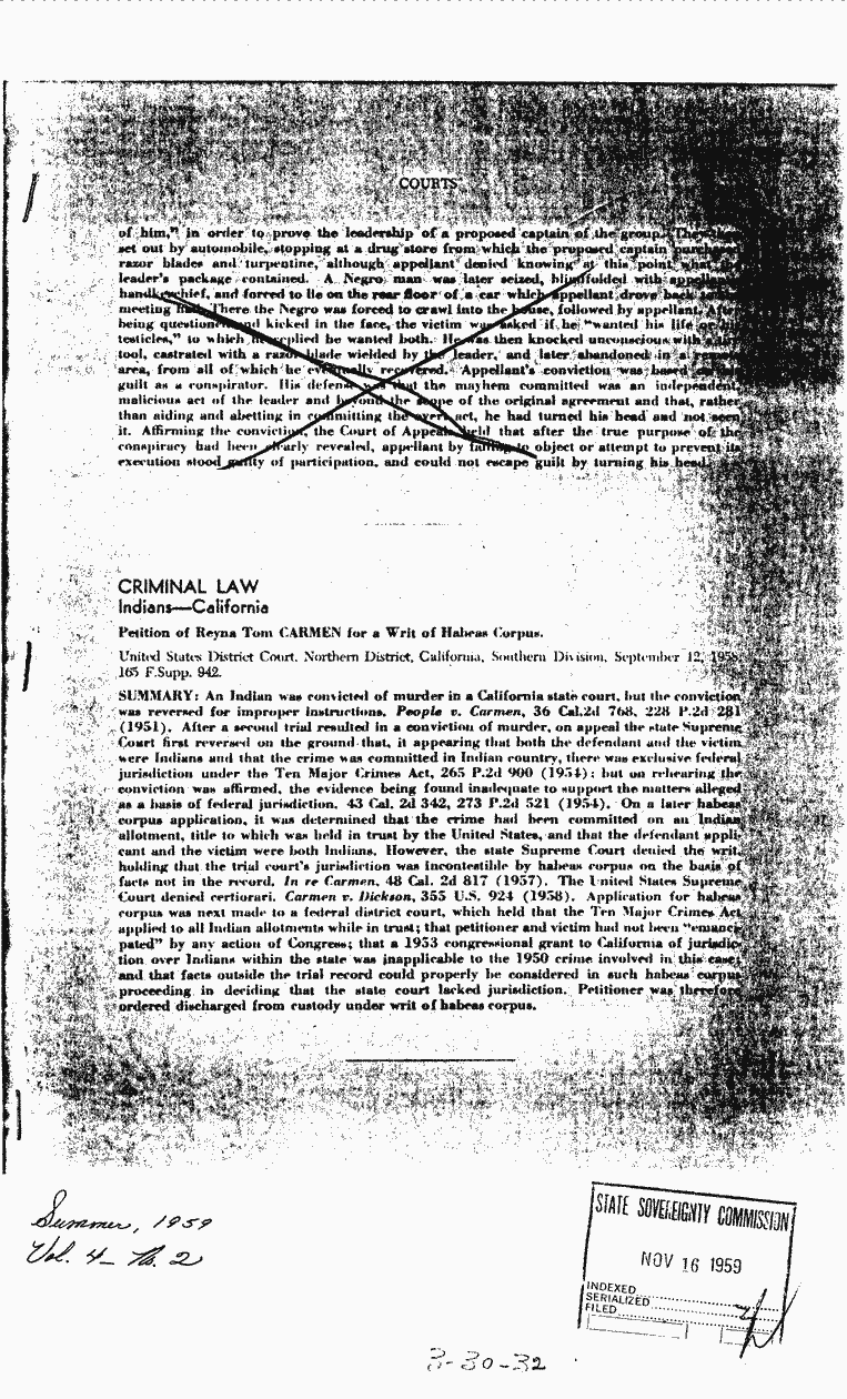 SCR ID # 3-30-0-32-1-1-1