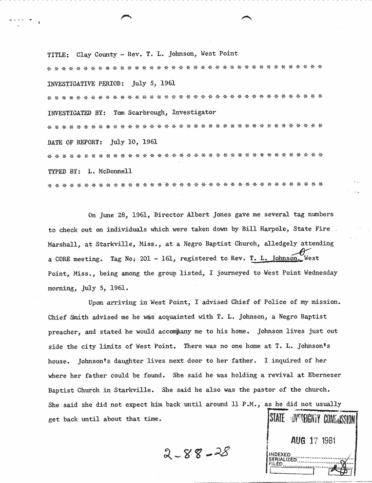 SCR ID # 2-88-0-31-1-1-1