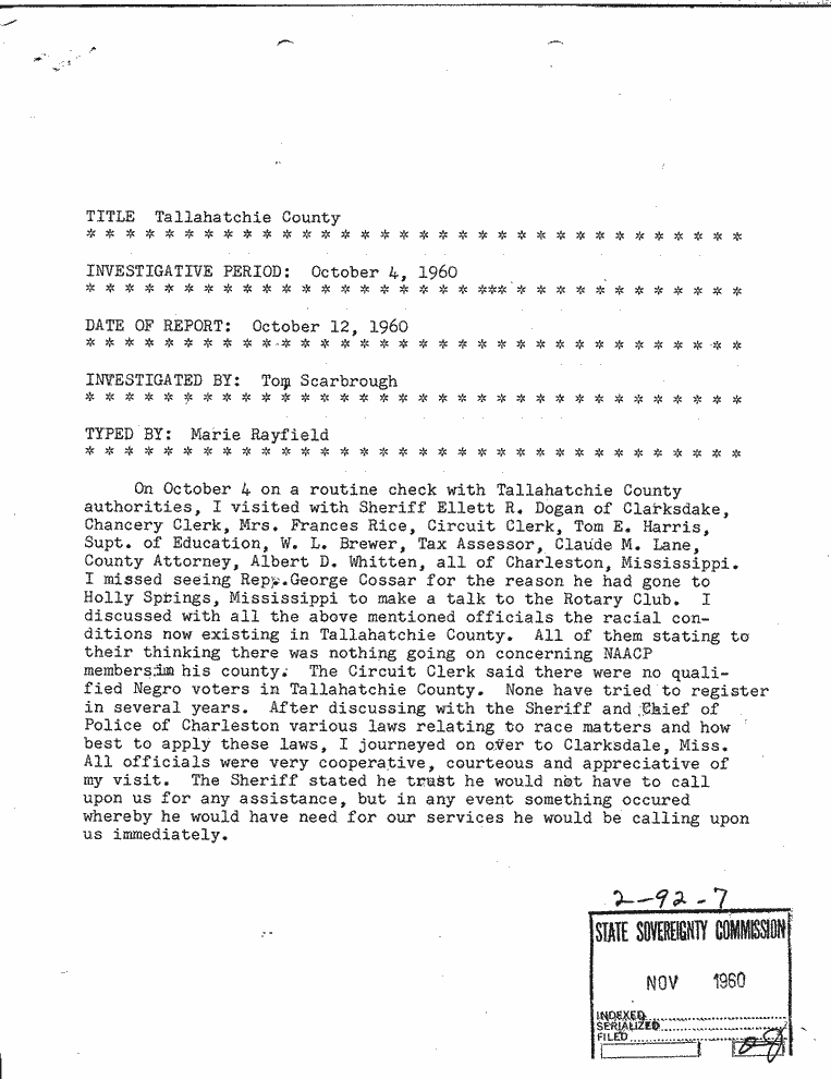 SCR ID # 2-92-0-7-1-1-1
