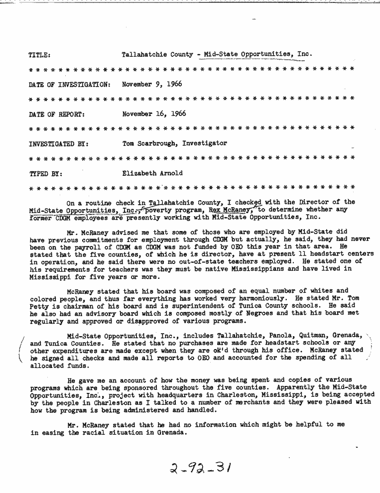 SCR ID # 2-92-0-38-1-1-1