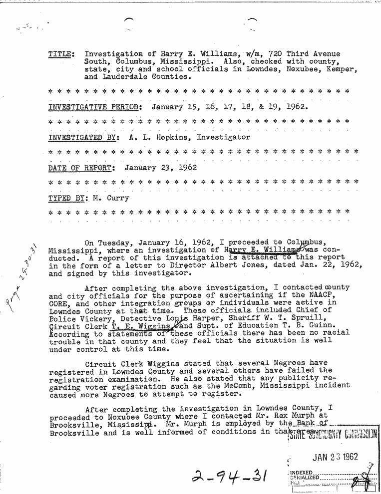 SCR ID # 2-94-0-59-1-1-1