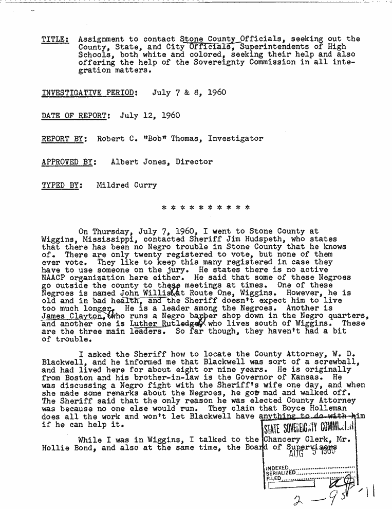 SCR ID # 2-95-0-11-1-1-1