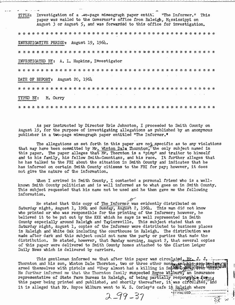 SCR ID # 2-99-0-35-1-1-1