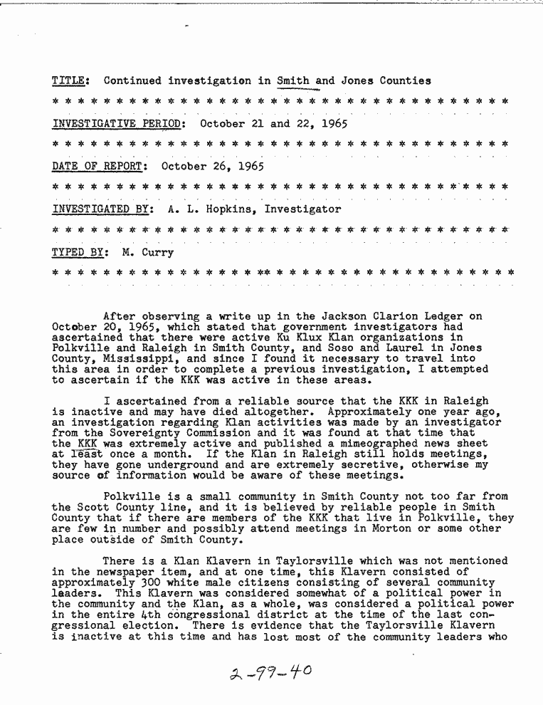 SCR ID # 2-99-0-40-1-1-1