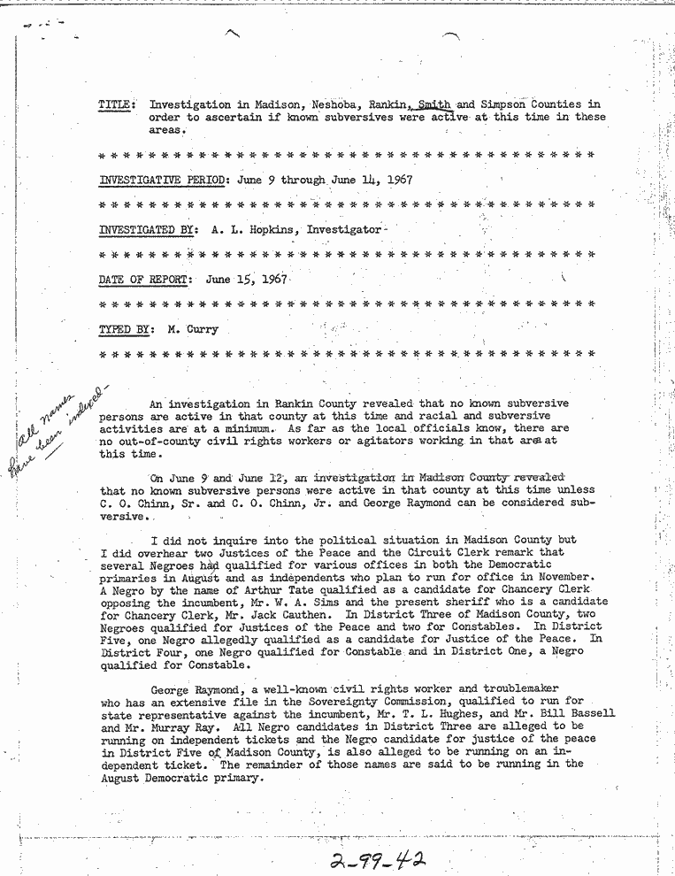 SCR ID # 2-99-0-42-1-1-1