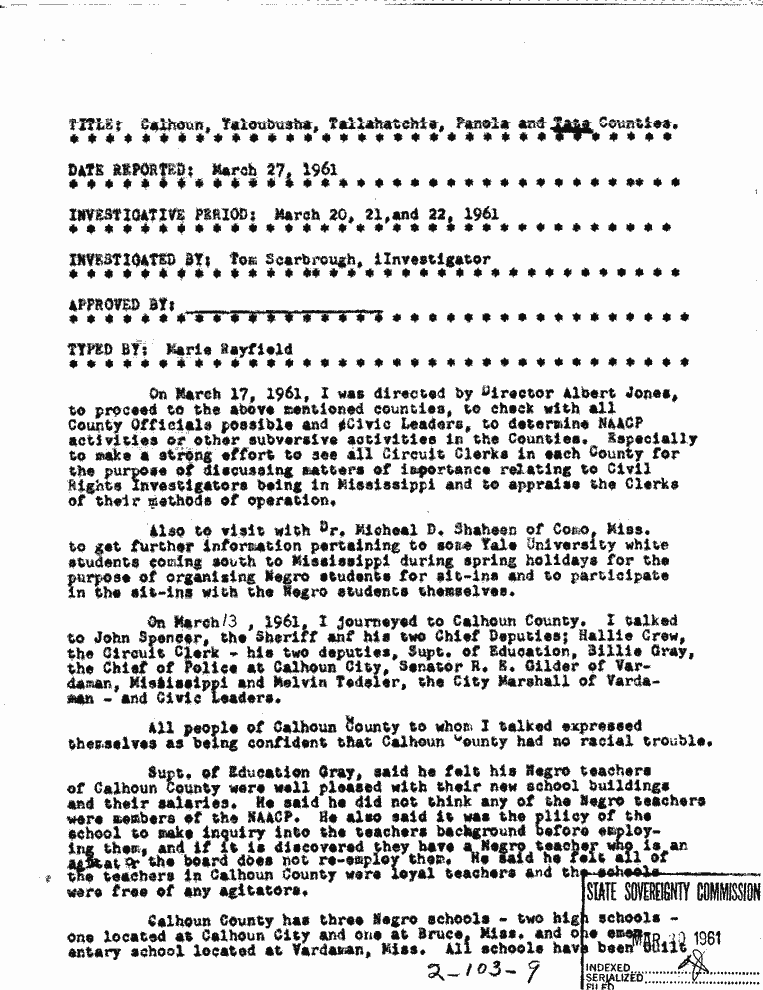 SCR ID # 2-103-0-8-1-1-1