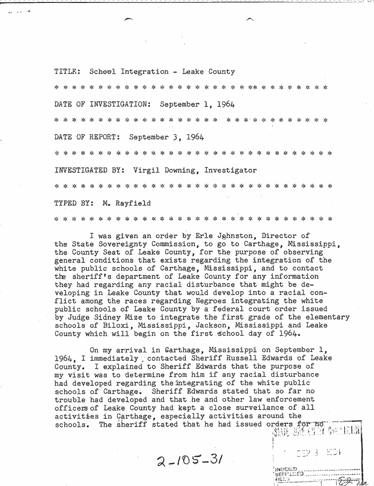 SCR ID # 2-105-0-44-1-1-1