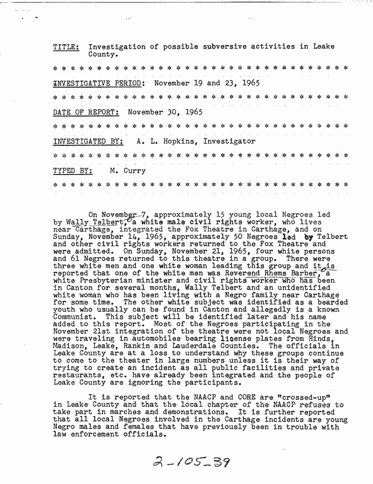 SCR ID # 2-105-0-54-1-1-1