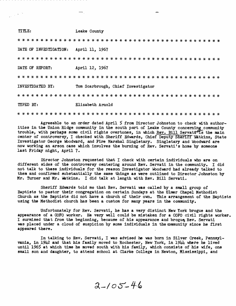 SCR ID # 2-105-0-61-1-1-1
