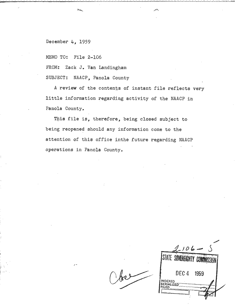 SCR ID # 2-106-0-5-1-1-1