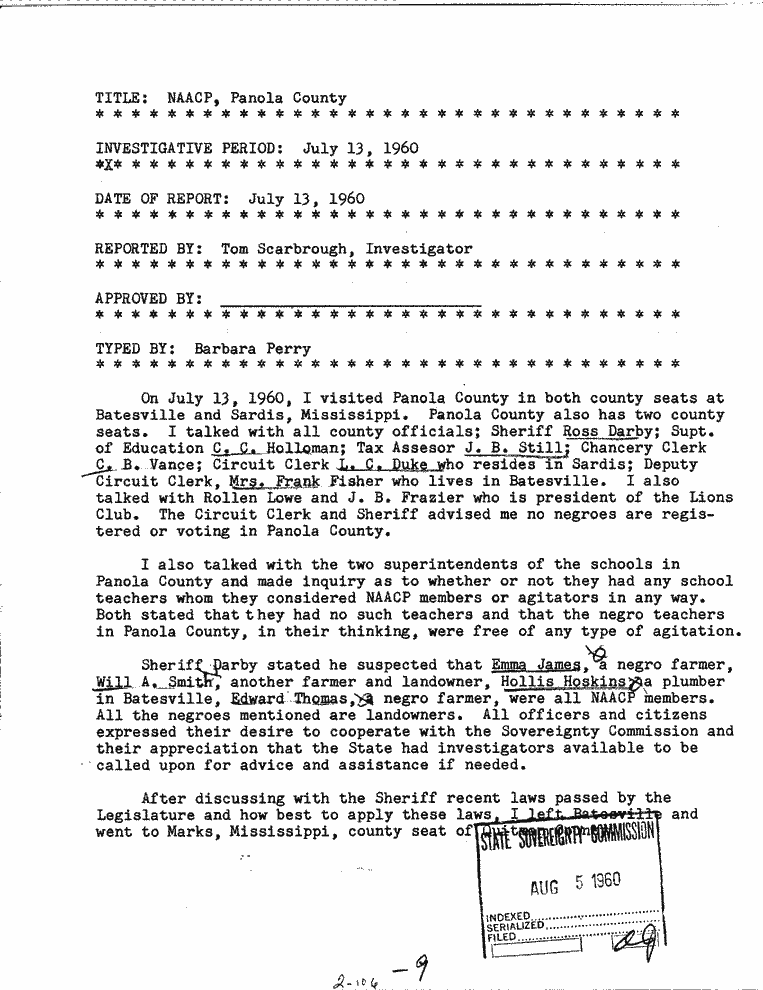 SCR ID # 2-106-0-9-1-1-1