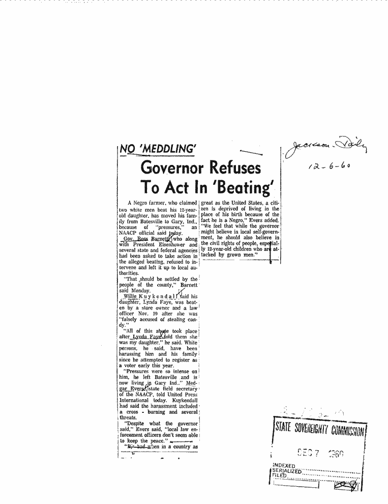 SCR ID # 2-106-0-16-1-1-1