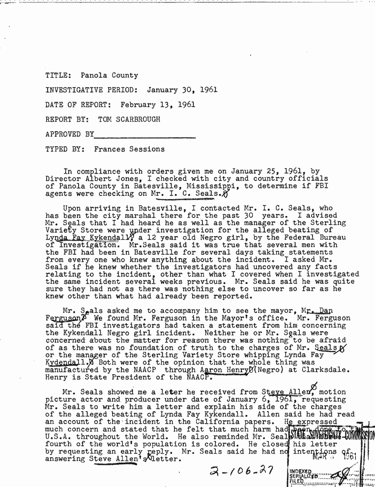 SCR ID # 2-106-0-22-1-1-1