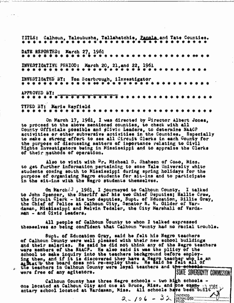 SCR ID # 2-106-0-26-1-1-1