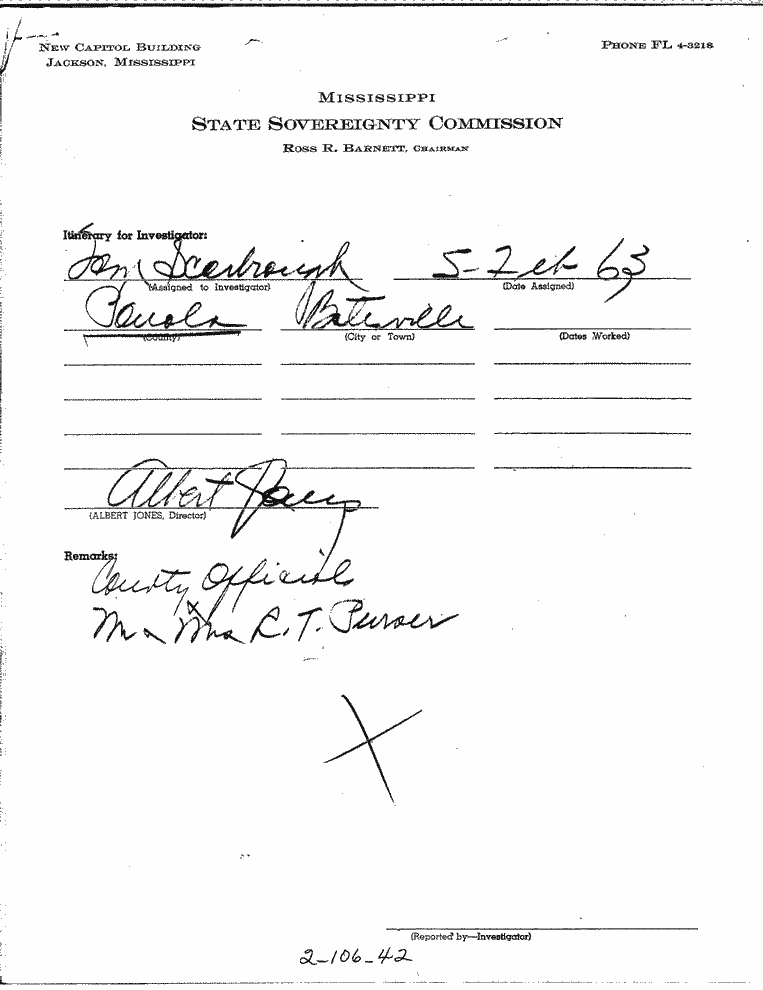 SCR ID # 2-106-0-35-1-1-1