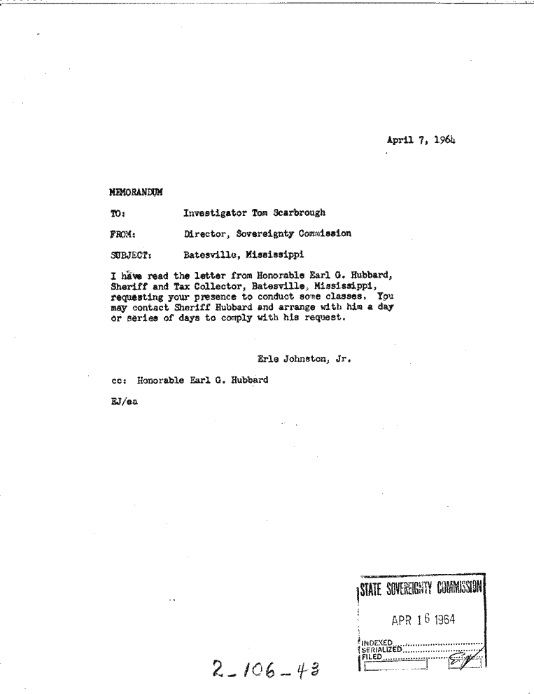 SCR ID # 2-106-0-38-1-1-1