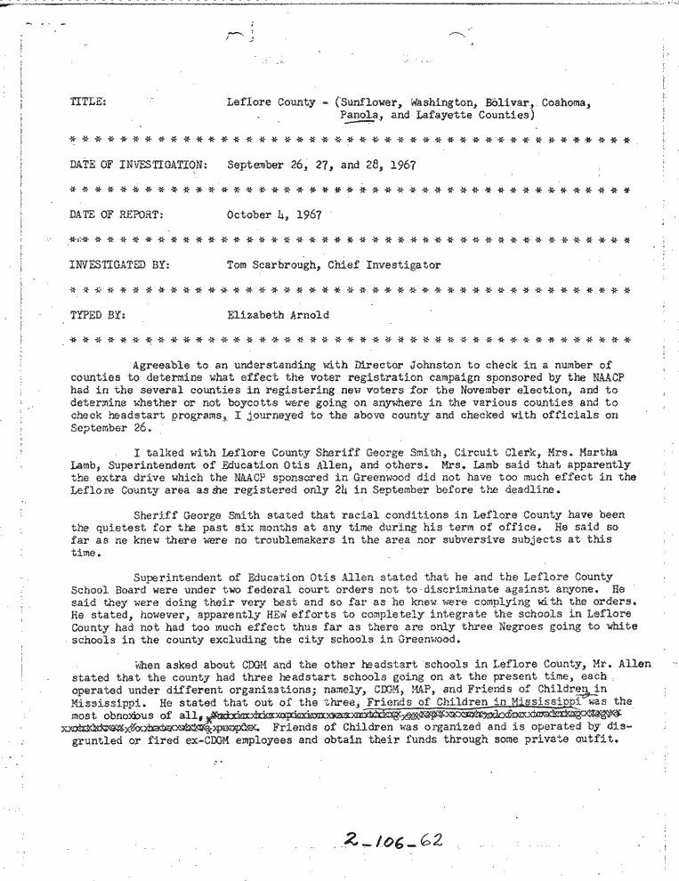 SCR ID # 2-106-0-61-1-1-1