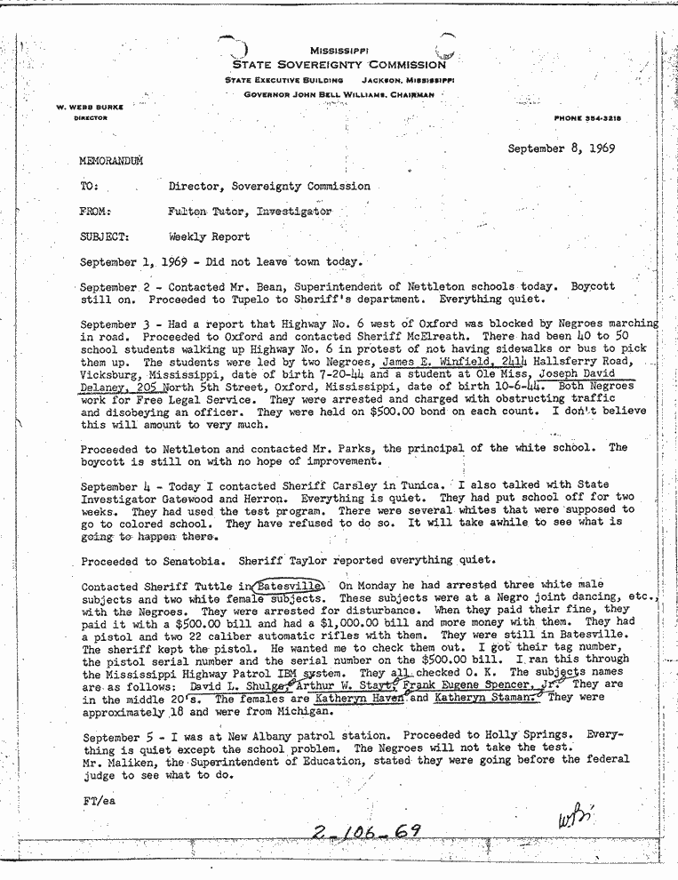 SCR ID # 2-106-0-69-1-1-1