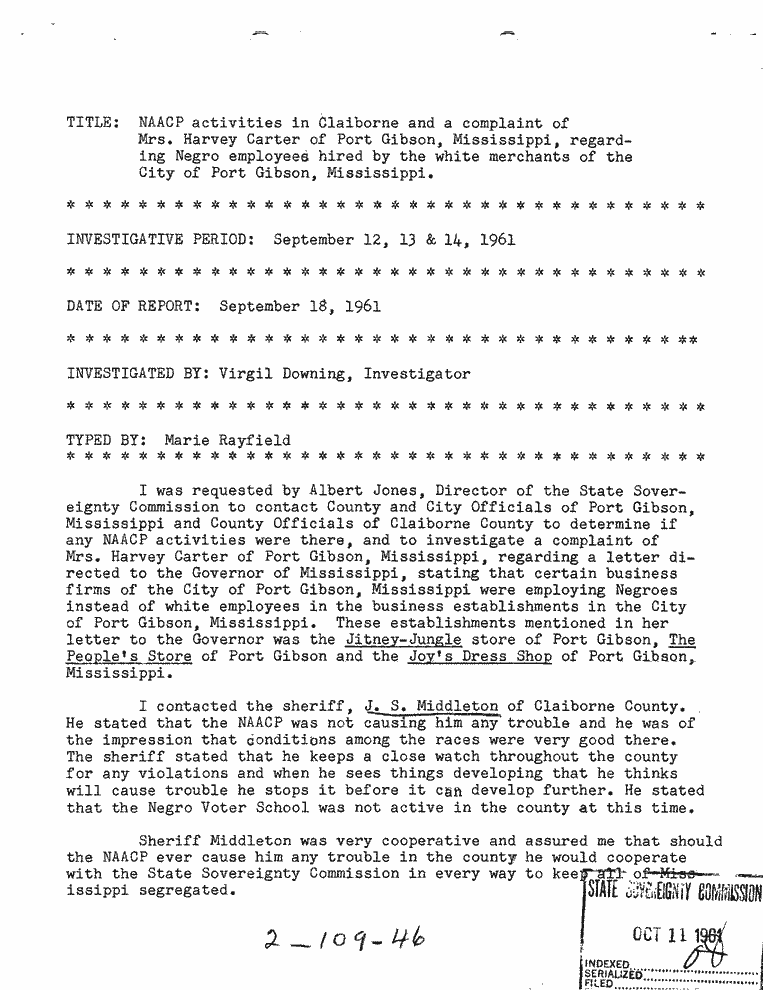 SCR ID # 2-109-0-39-1-1-1