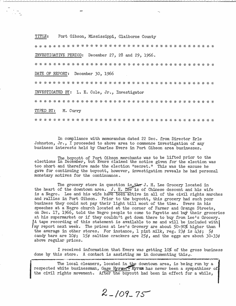 SCR ID # 2-109-0-64-1-1-1