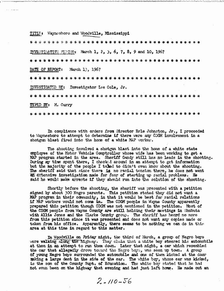 SCR ID # 2-110-0-60-1-1-1