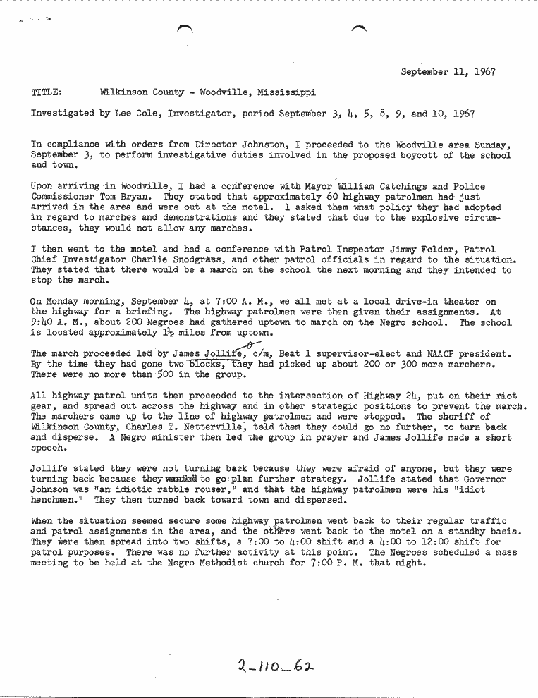 SCR ID # 2-110-0-70-1-1-1