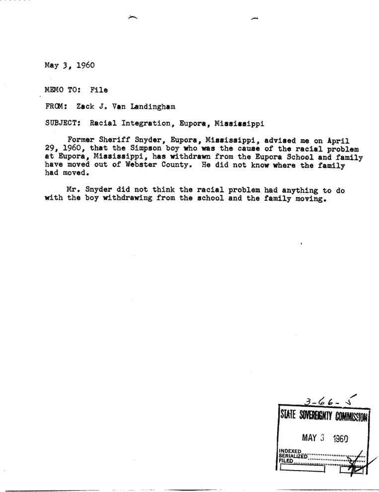 SCR ID # 3-66-0-5-1-1-1