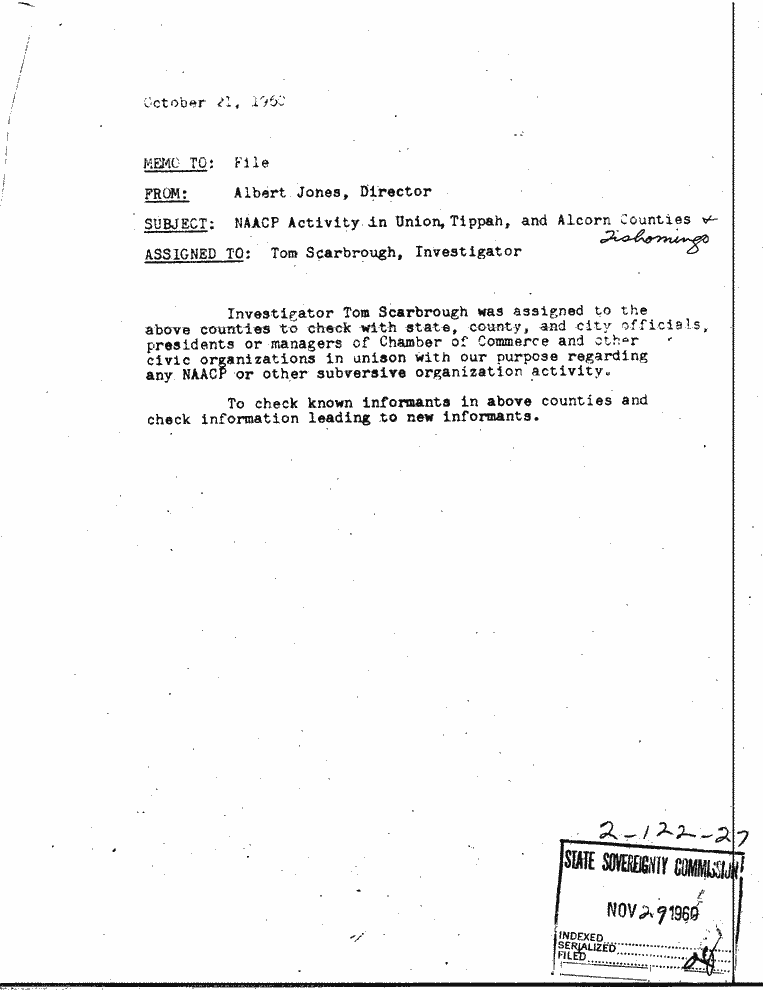 SCR ID # 2-122-0-16-1-1-1