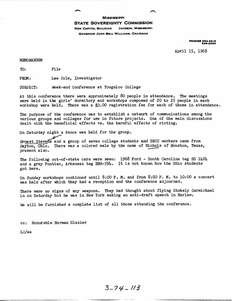 SCR ID # 3-74-2-80-1-1-1
