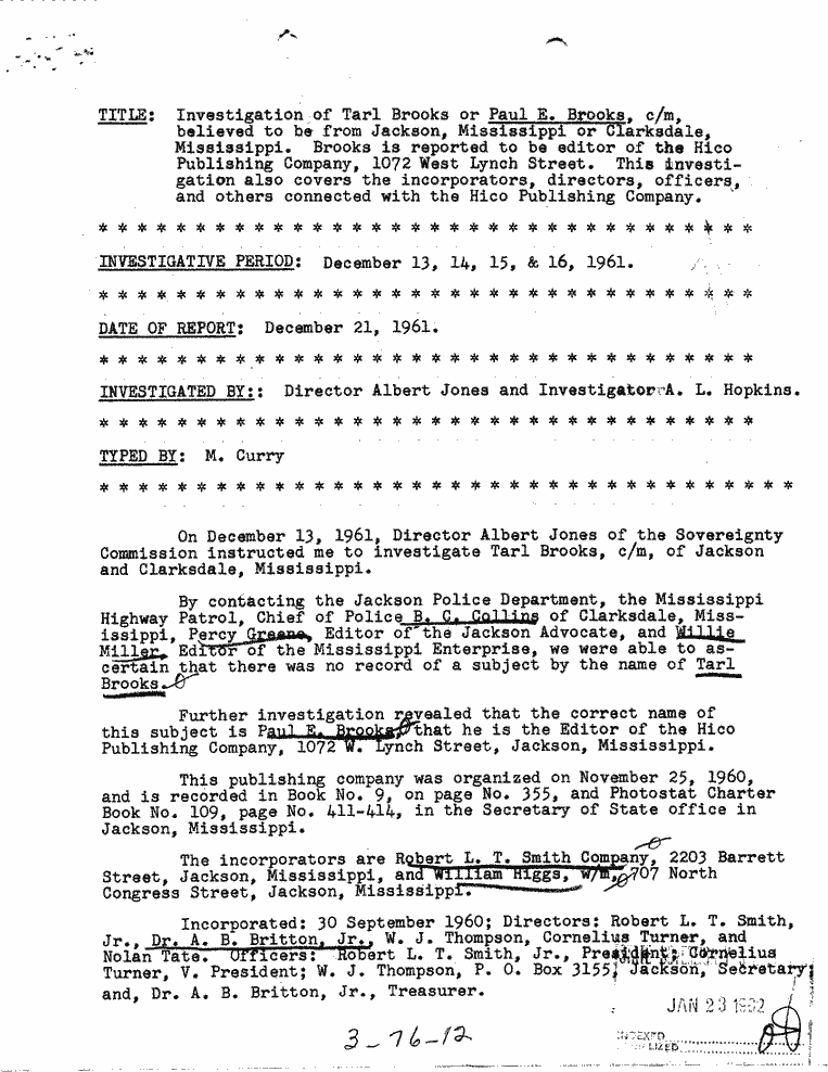 SCR ID # 3-76-0-15-1-1-1