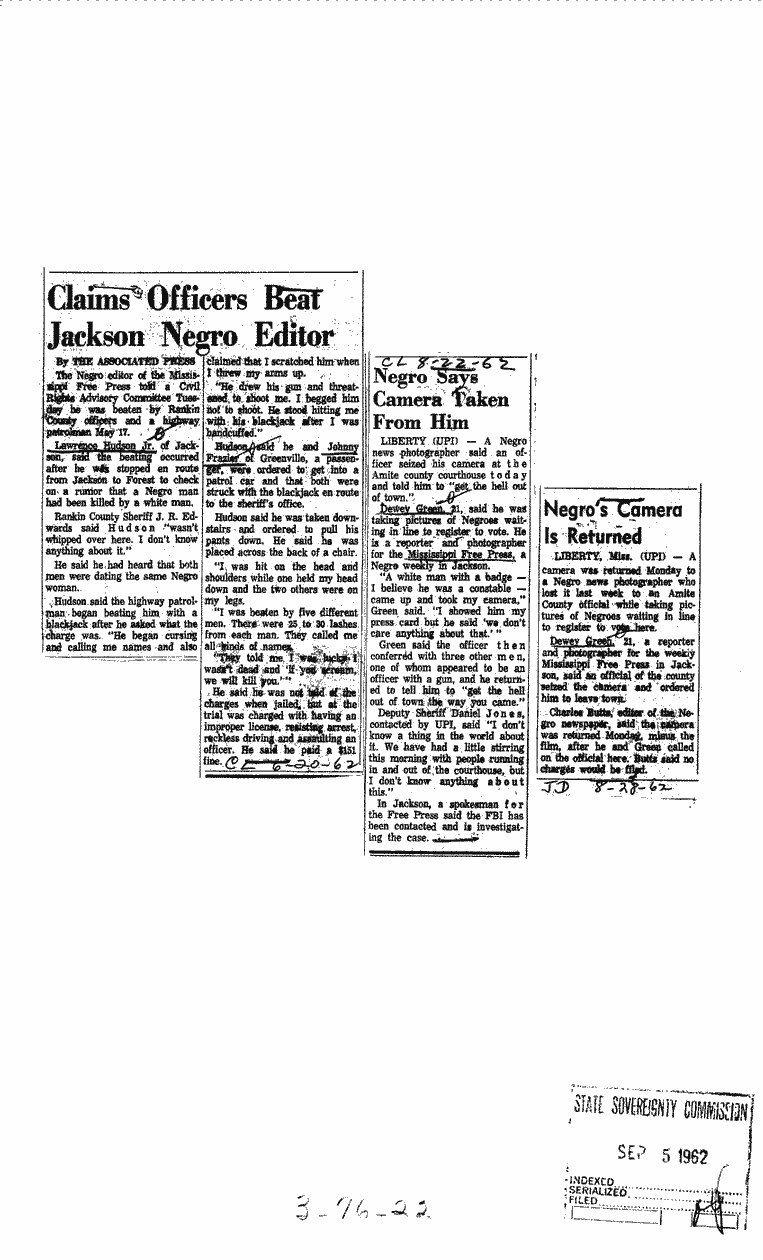 SCR ID # 3-76-0-27-1-1-1