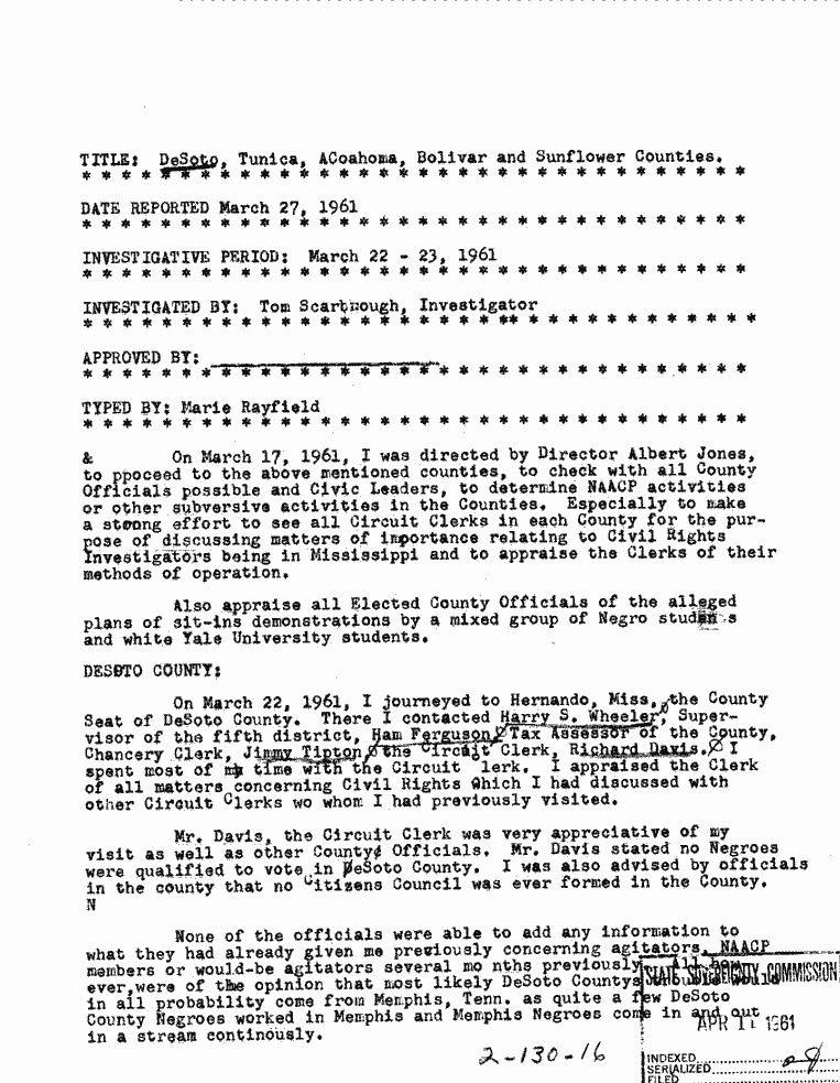 SCR ID # 2-130-0-13-1-1-1