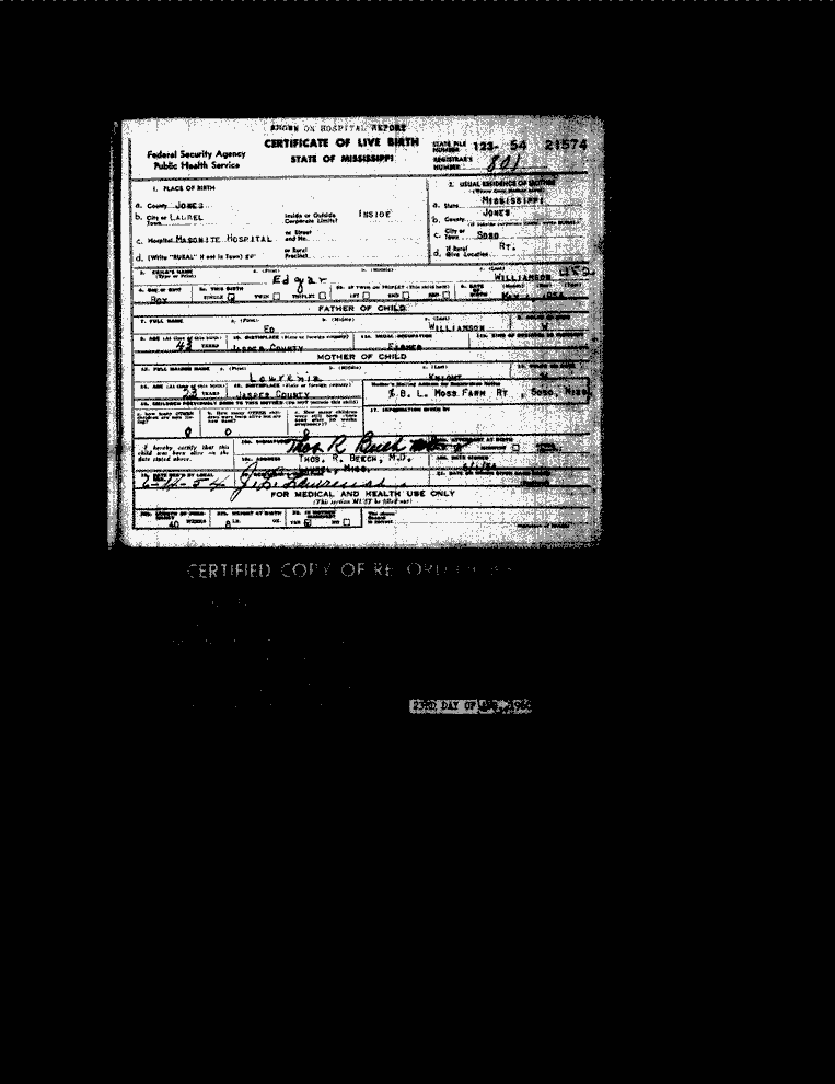 SCR ID # 3-81-0-2-3-1-1