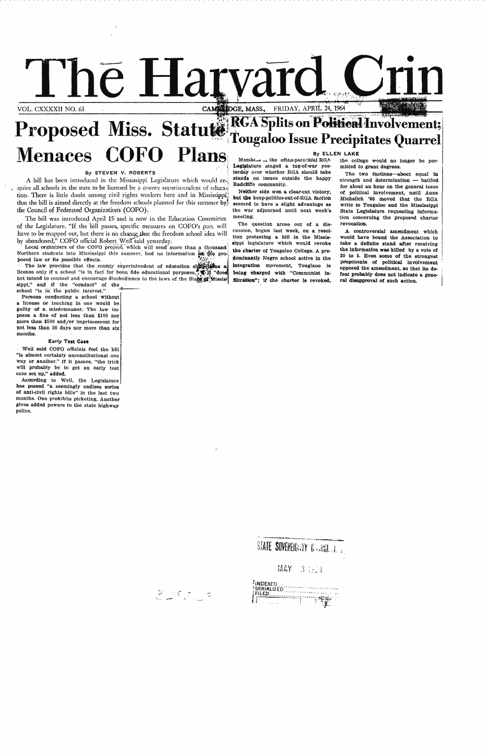 SCR ID # 3-83-0-5-1-1-1