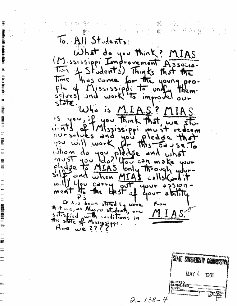 SCR ID # 2-138-0-5-1-1-1