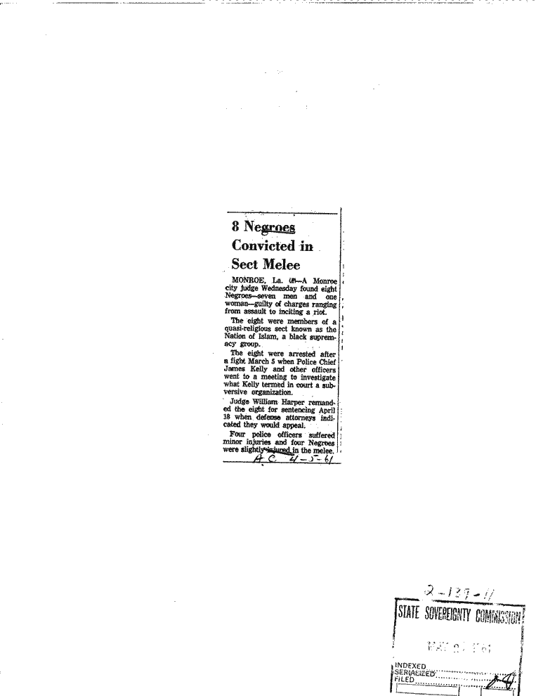 SCR ID # 2-139-0-13-1-1-1