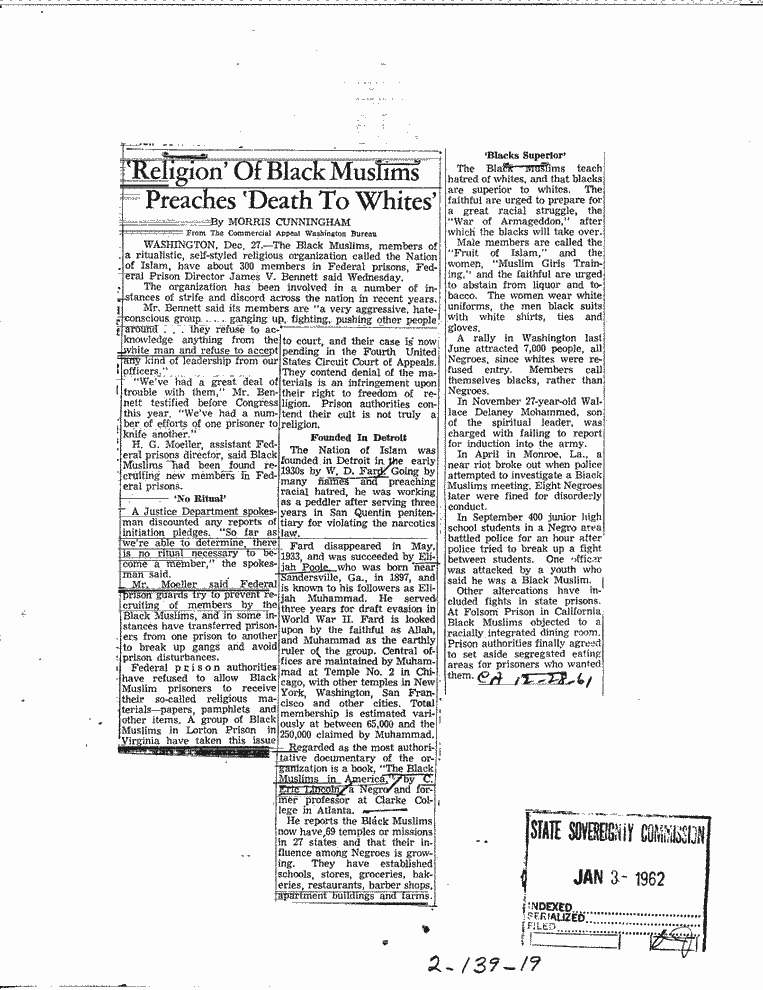 SCR ID # 2-139-0-25-1-1-1