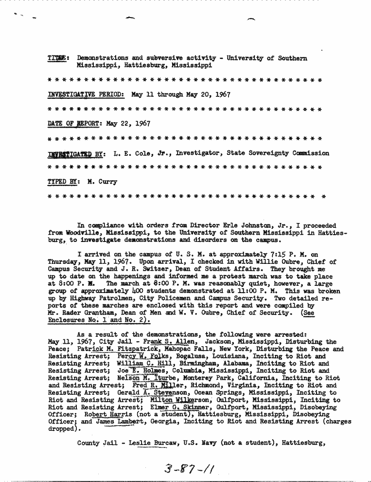 SCR ID # 3-87-0-50-1-1-1