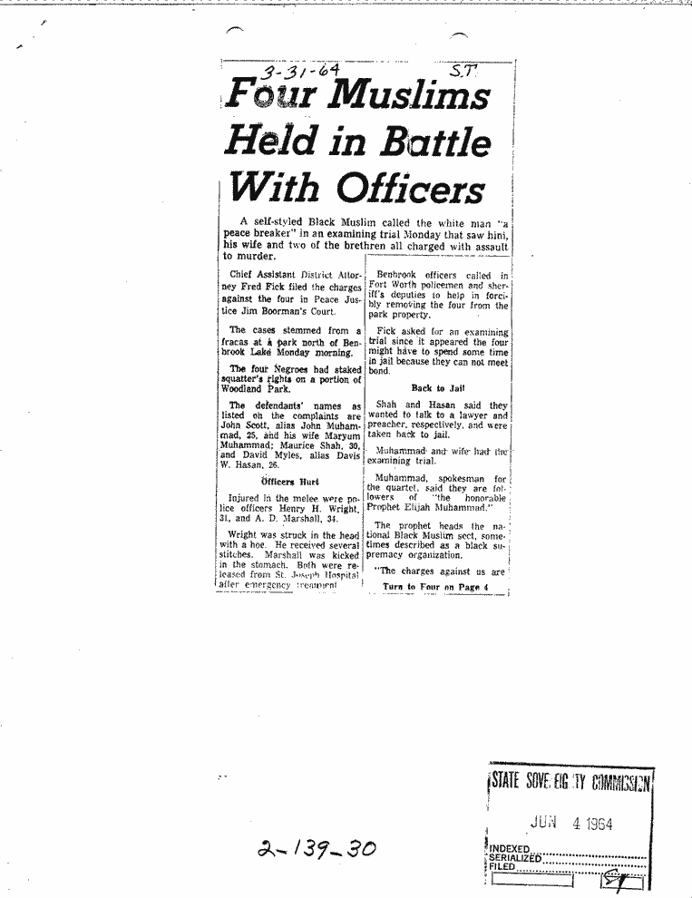 SCR ID # 2-139-0-40-1-1-1