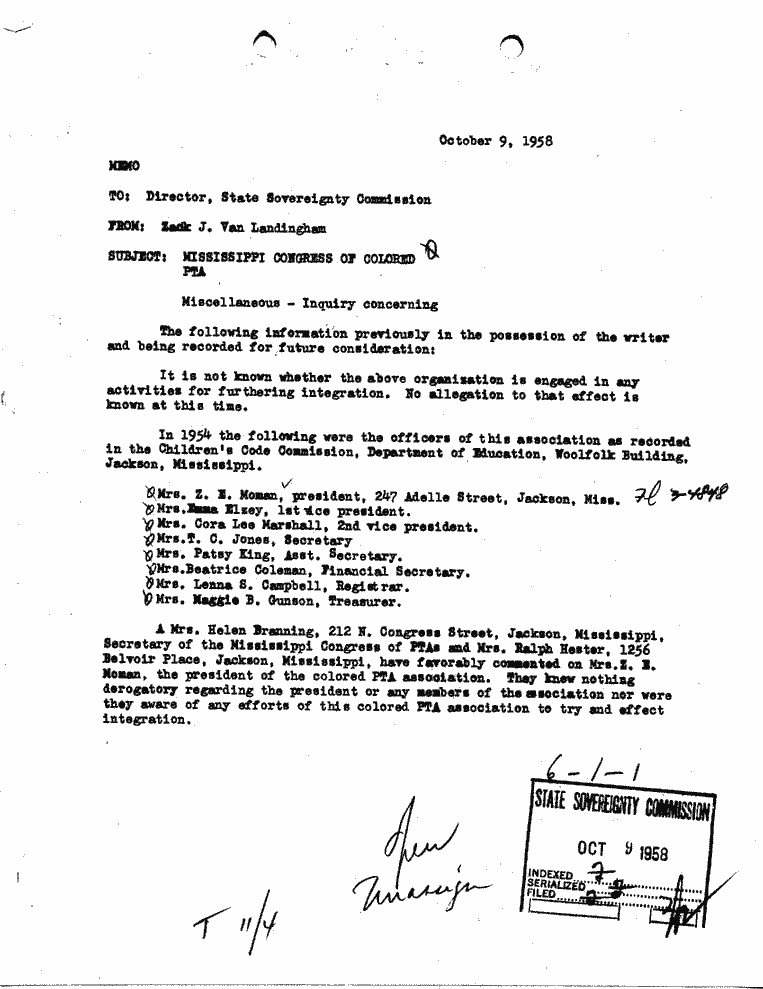 SCR ID # 6-1-0-1-1-1-1