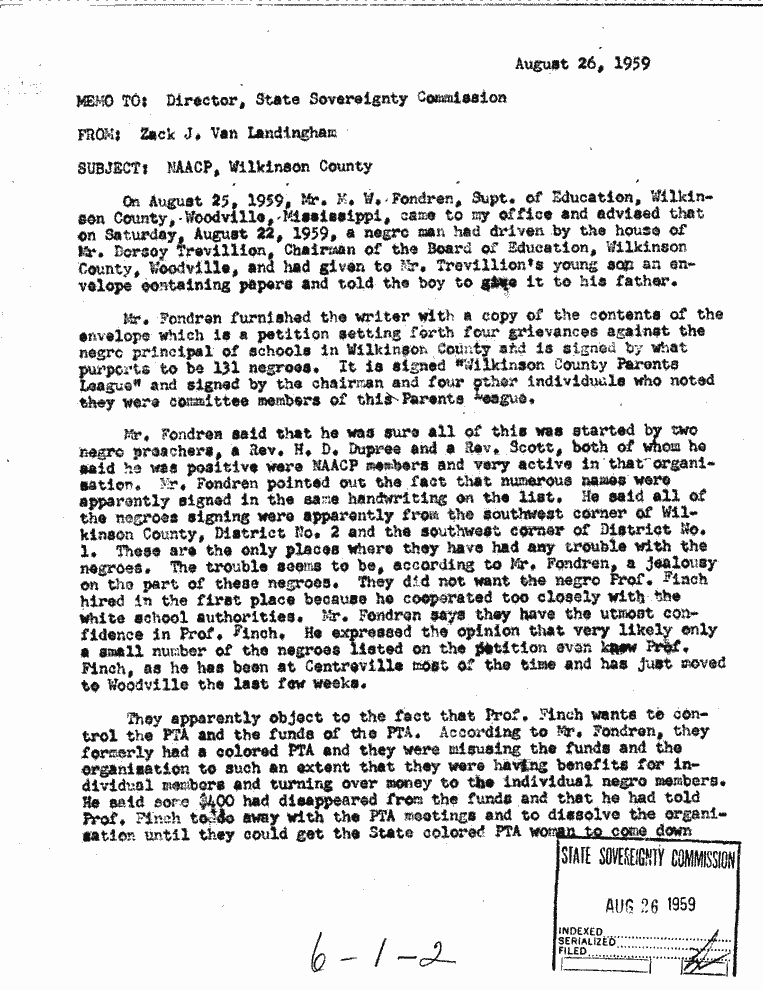 SCR ID # 6-1-0-2-1-1-1