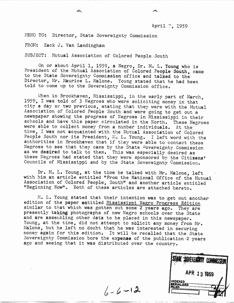 SCR ID # 6-6-0-12-1-1-1