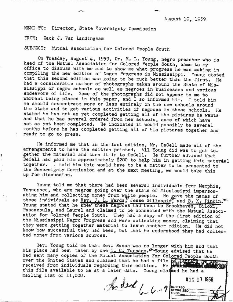 SCR ID # 6-6-0-19-1-1-1