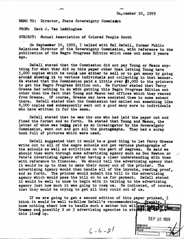 SCR ID # 6-6-0-21-1-1-1