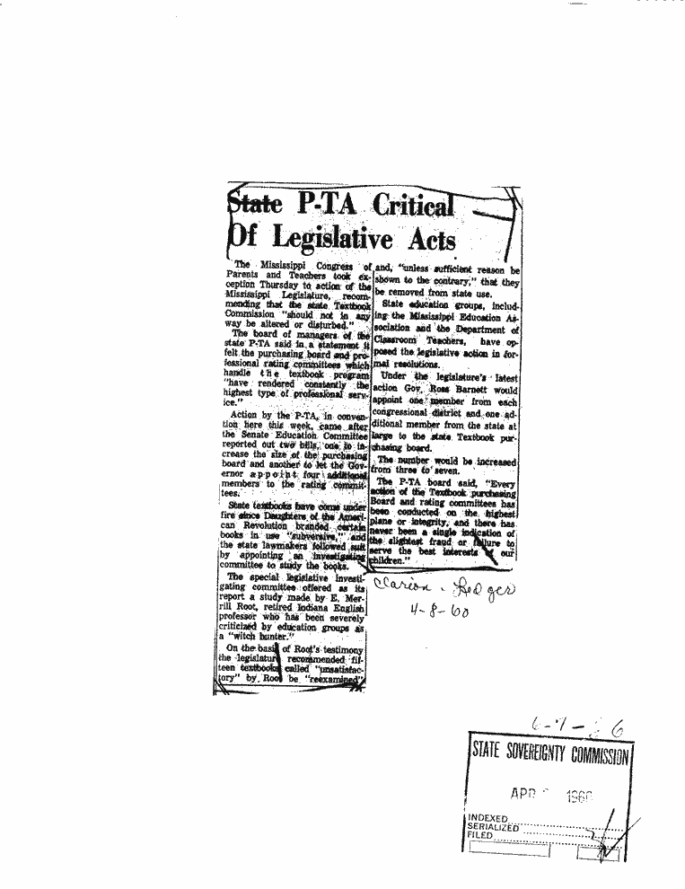 SCR ID # 6-7-0-86-1-1-1