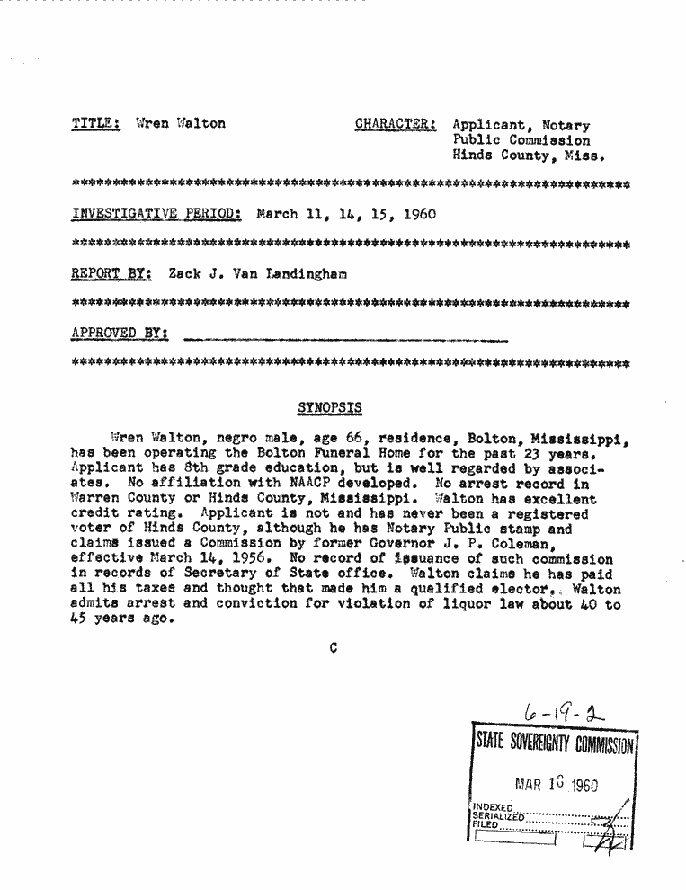 SCR ID # 6-19-0-2-2-1-1